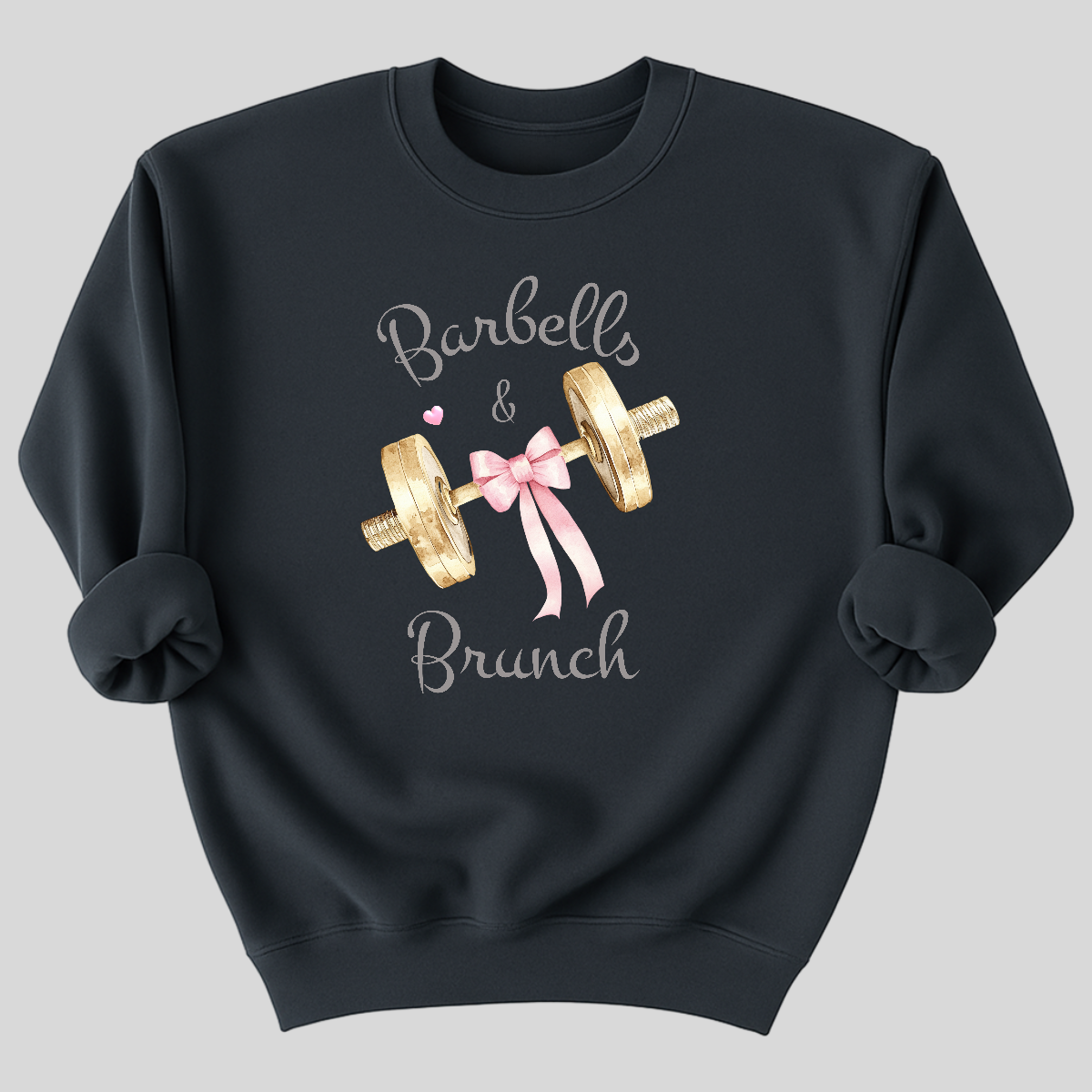 Barbells And Brunch Organic Cotton Sweatshirt