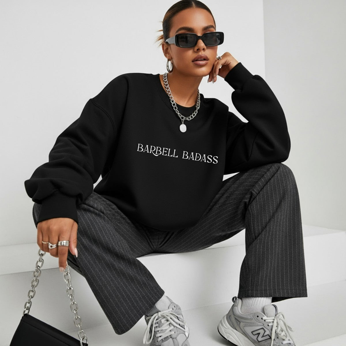 Barbell Badass Organic Cotton Sweatshirt