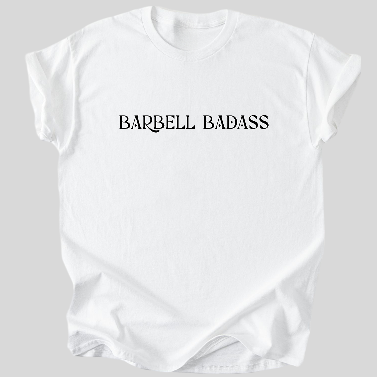 Barbell Badass Premium Cotton T- Shirt