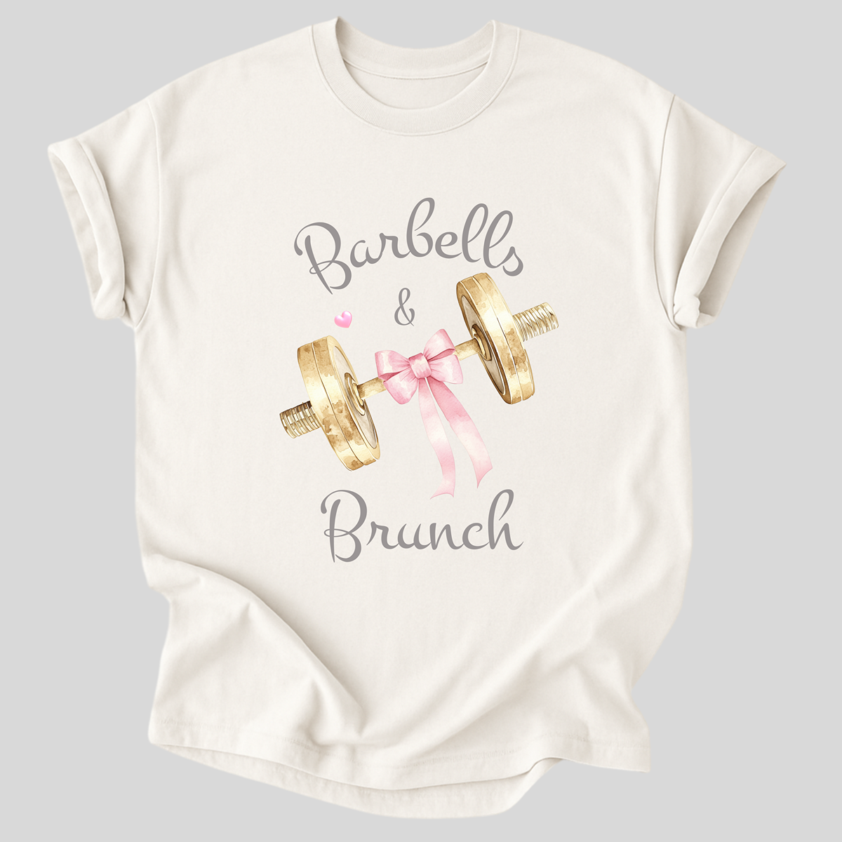 Barbell And Brunch Premium Organic Cotton T Shirt