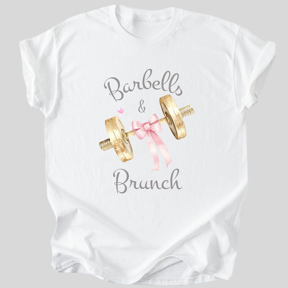 Barbell And Brunch Premium Organic Cotton T Shirt