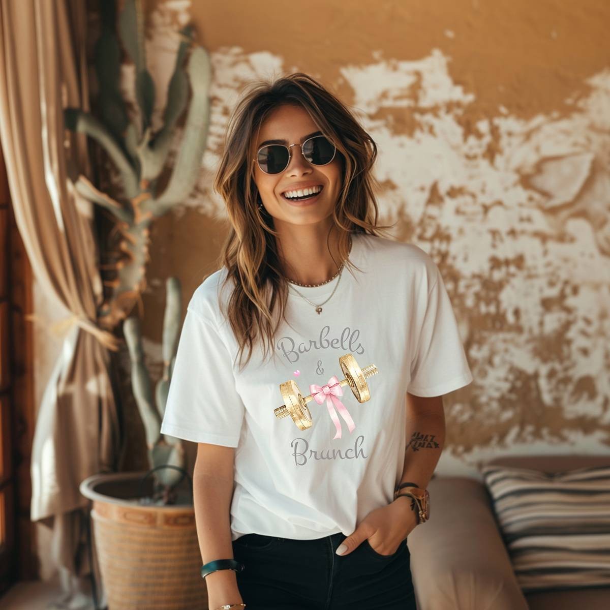 Barbell And Brunch Premium Organic Cotton T Shirt