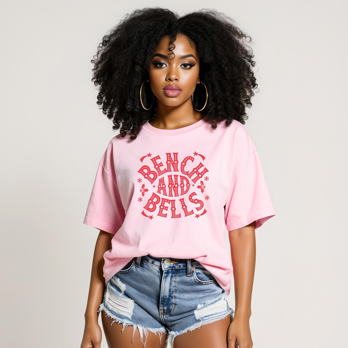 Bench And Bells Christmas Edition Premium Organic Cotton T Shirt