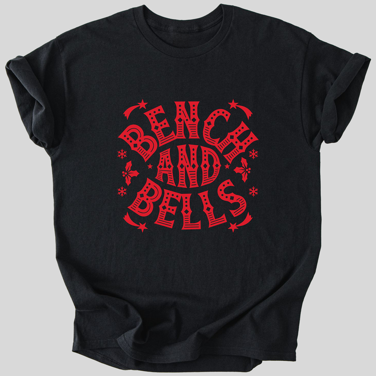 Bench And Bells Christmas Edition Premium Organic Cotton T Shirt