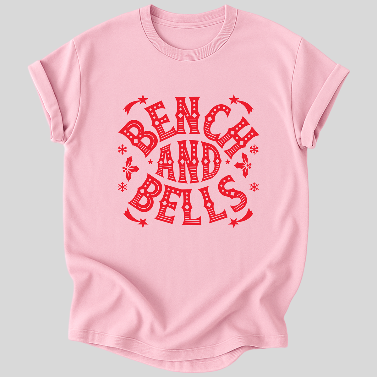 Bench And Bells Christmas Edition Premium Organic Cotton T Shirt