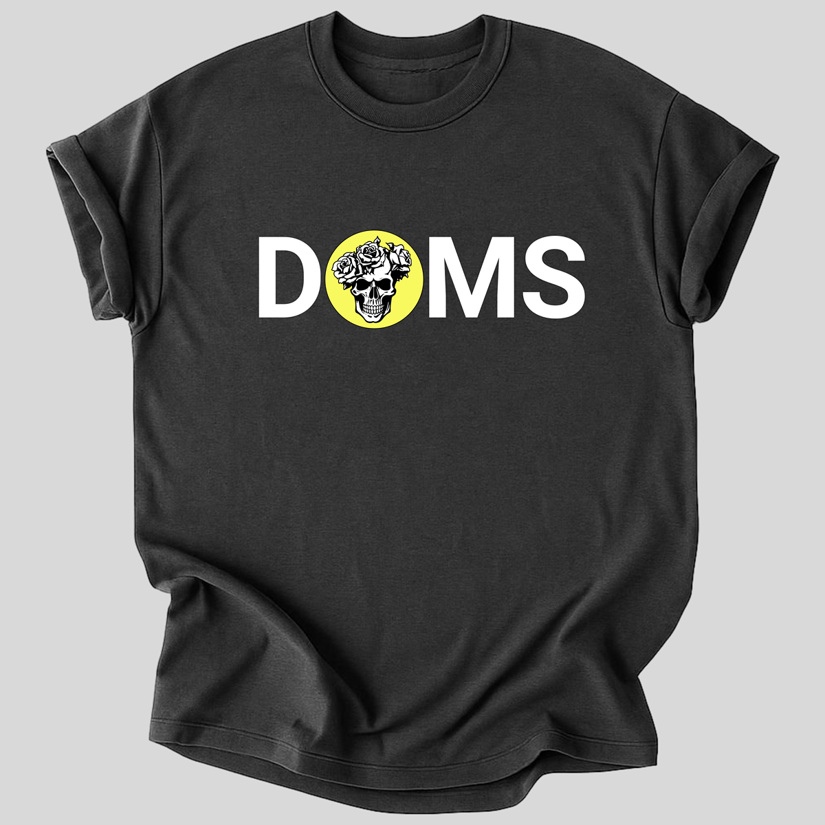 DOMS Skull Premium Organic Cotton T Shirt
