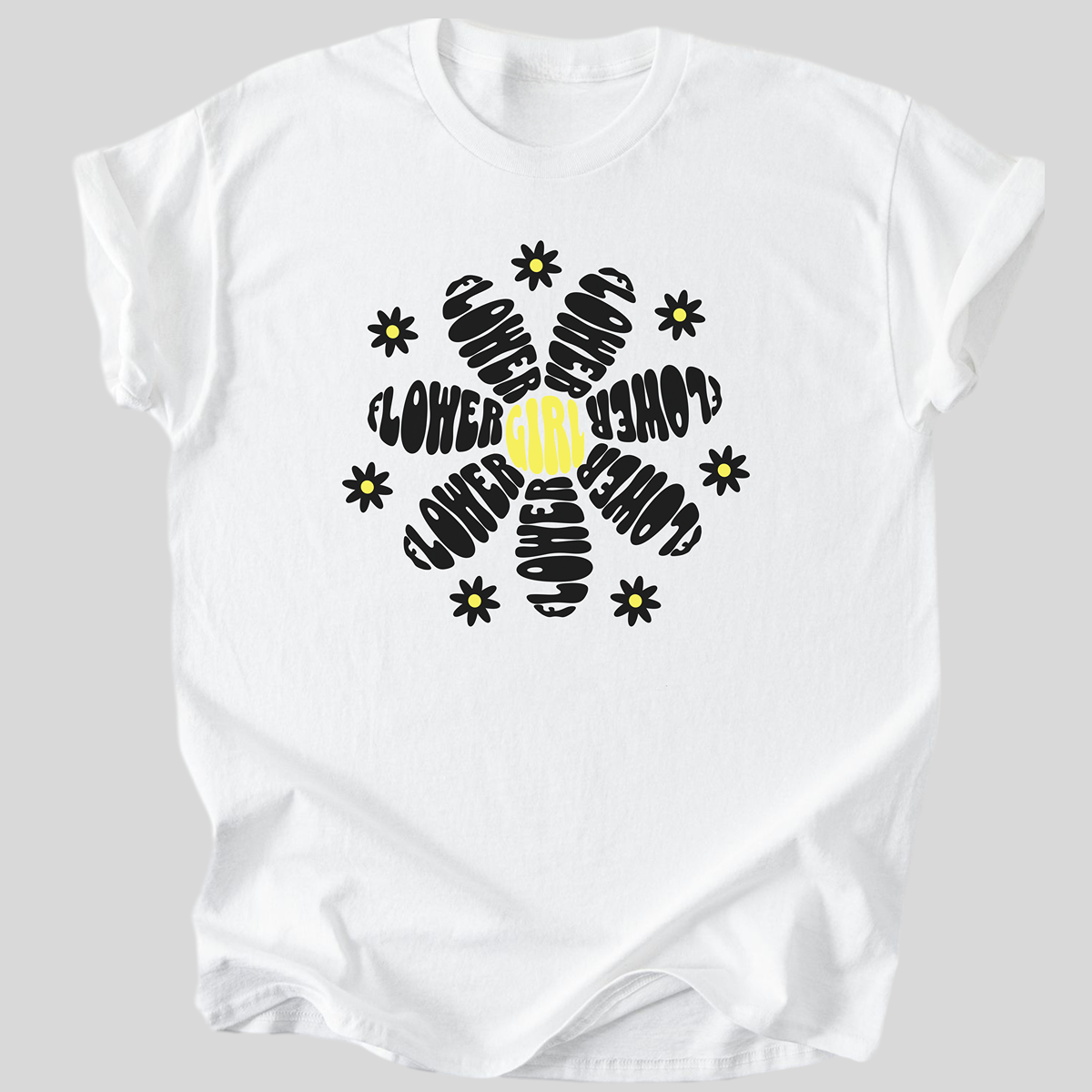 Flower Girl Premium Organic Cotton T-Shirt