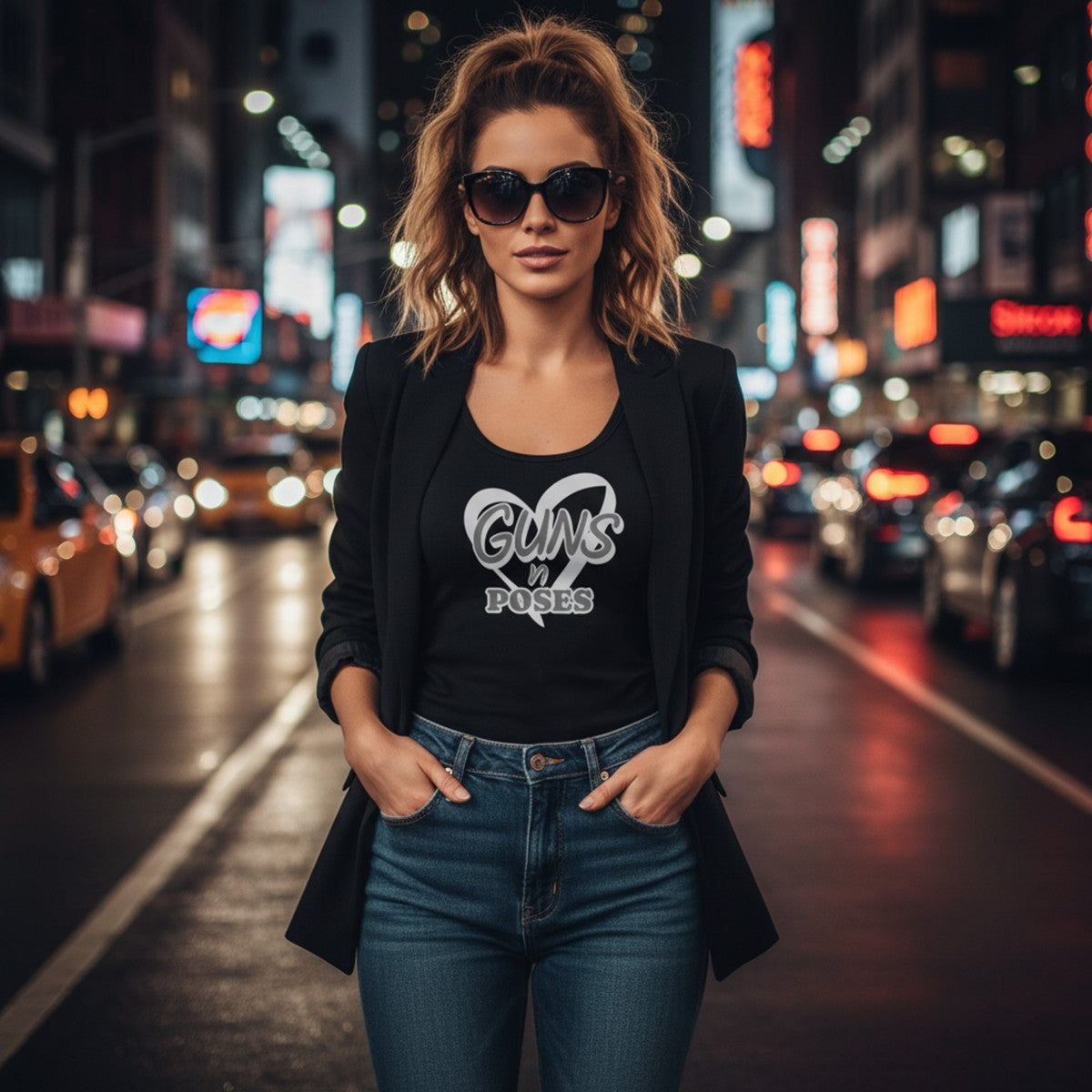 Guns N Poses Premium Organic Cotton Tank