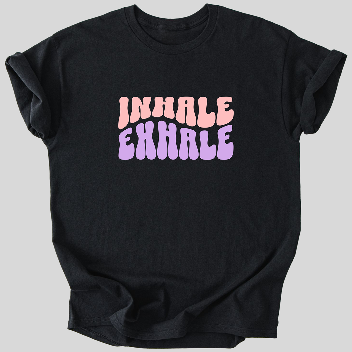Inhale Exhale Premium Organic Cotton T Shirt
