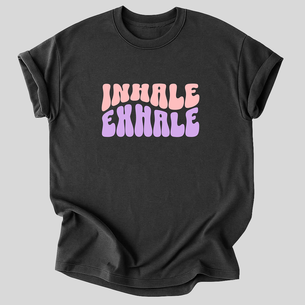Inhale Exhale Premium Organic Cotton T Shirt