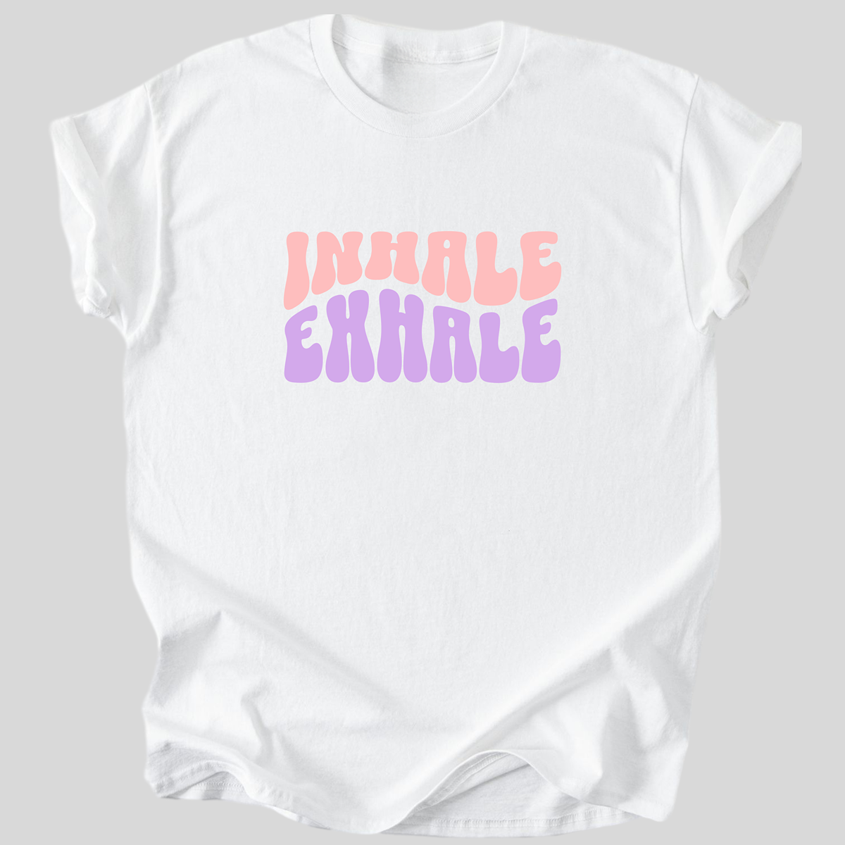 Inhale Exhale Premium Organic Cotton T Shirt