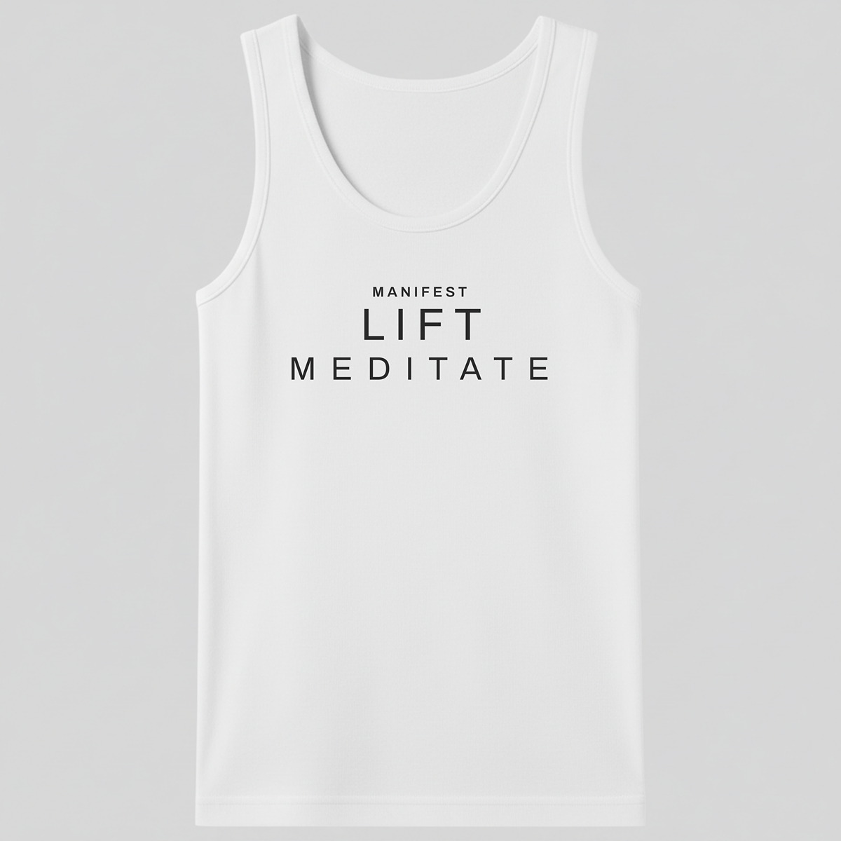 Manifest Lift Meditate Premium Organic Cotton Tank