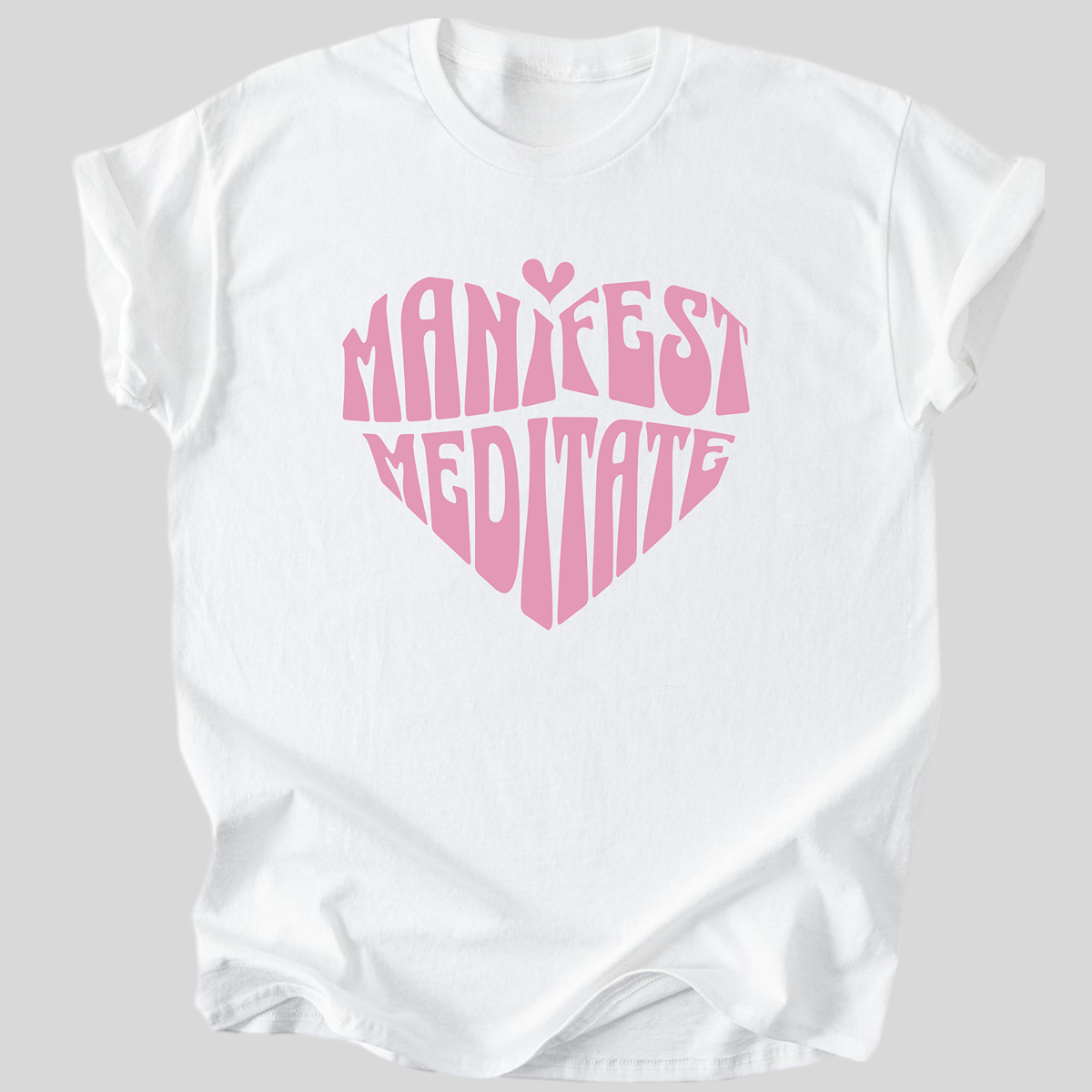 Manifest Meditate Premium Organic Cotton T Shirt