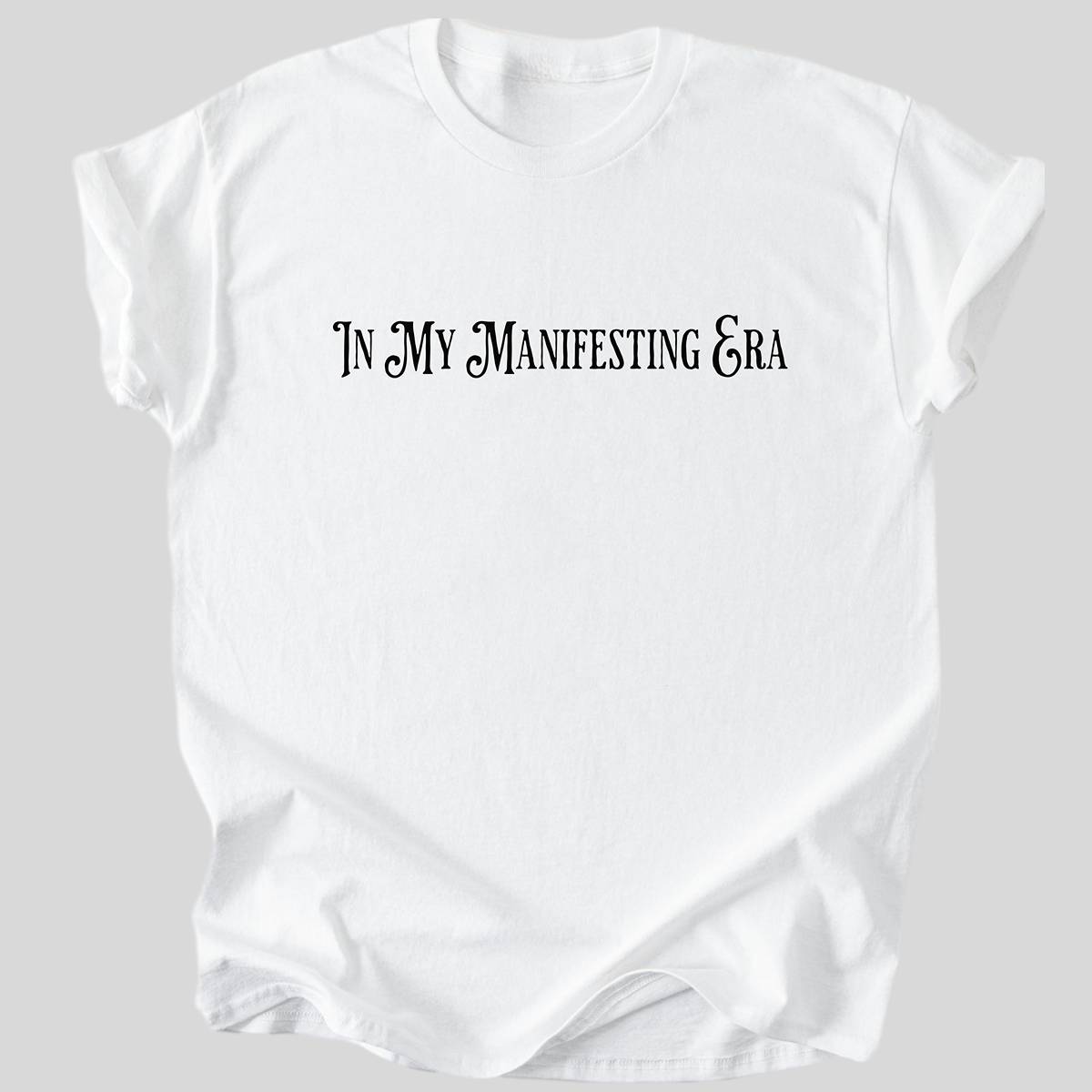 In My Manifesting Era Premium Cotton T-Shirt