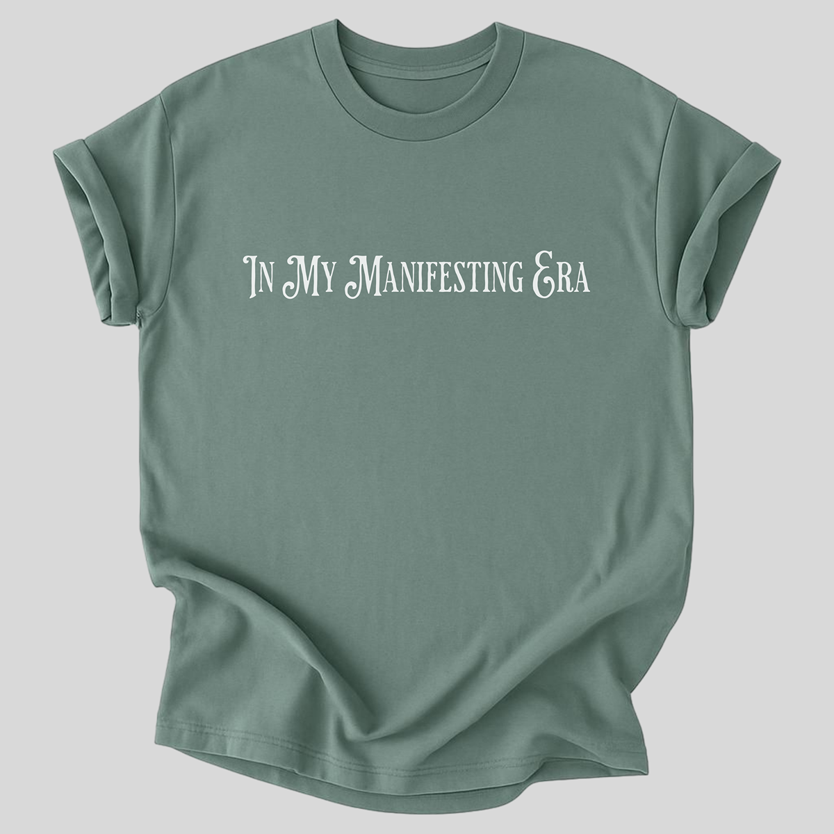 In My Manifesting Era Premium Cotton T-Shirt