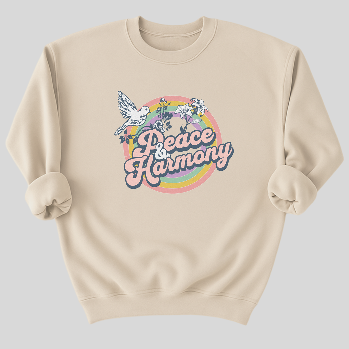 Peace And Harmony Organic Cotton Sweatshirt
