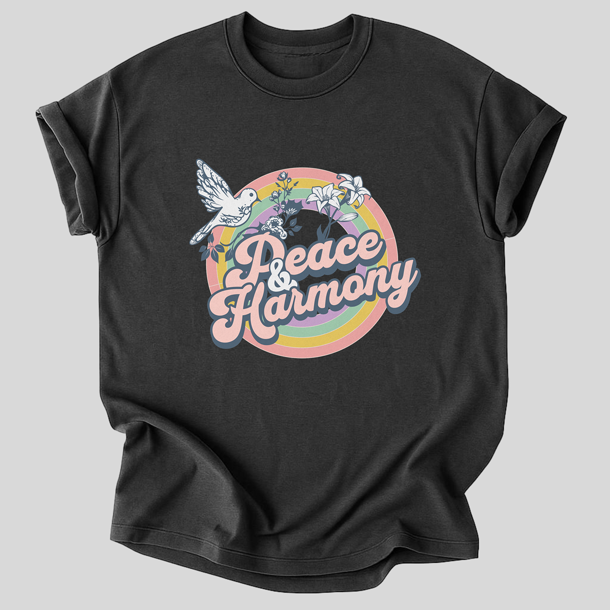 Peace And Harmony Premium Organic Cotton T Shirt