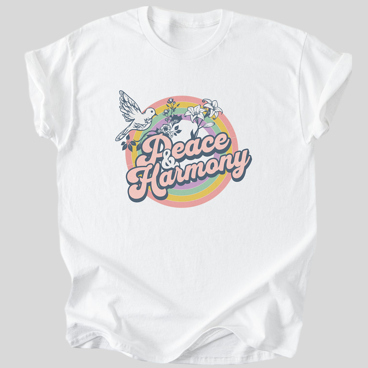 Peace And Harmony Premium Organic Cotton T Shirt