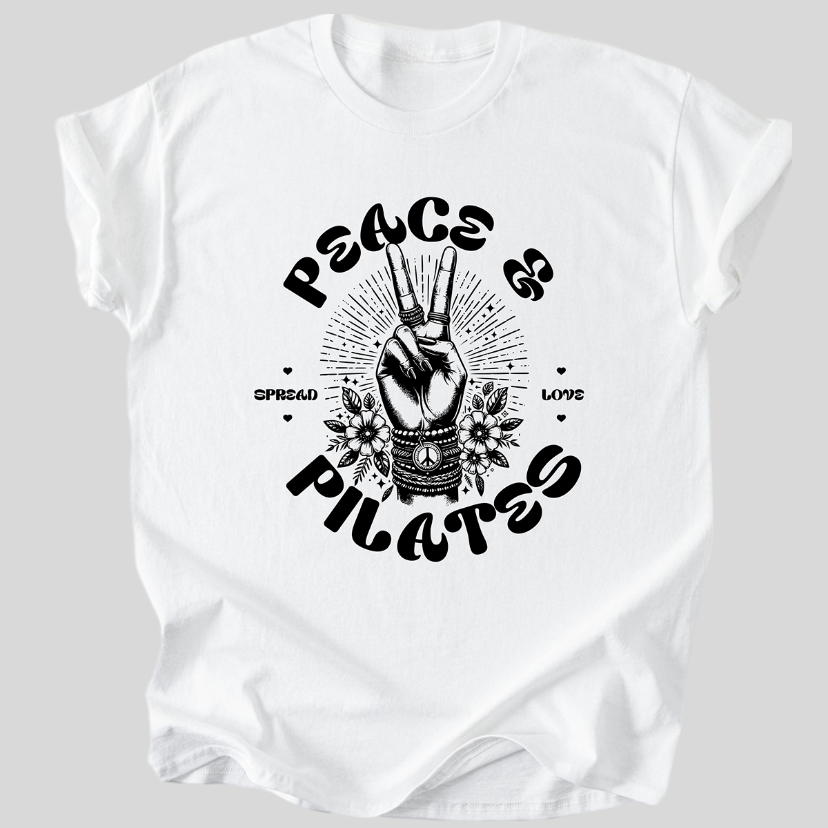 Peace and Pilates Premium Organic Cotton T-Shirt