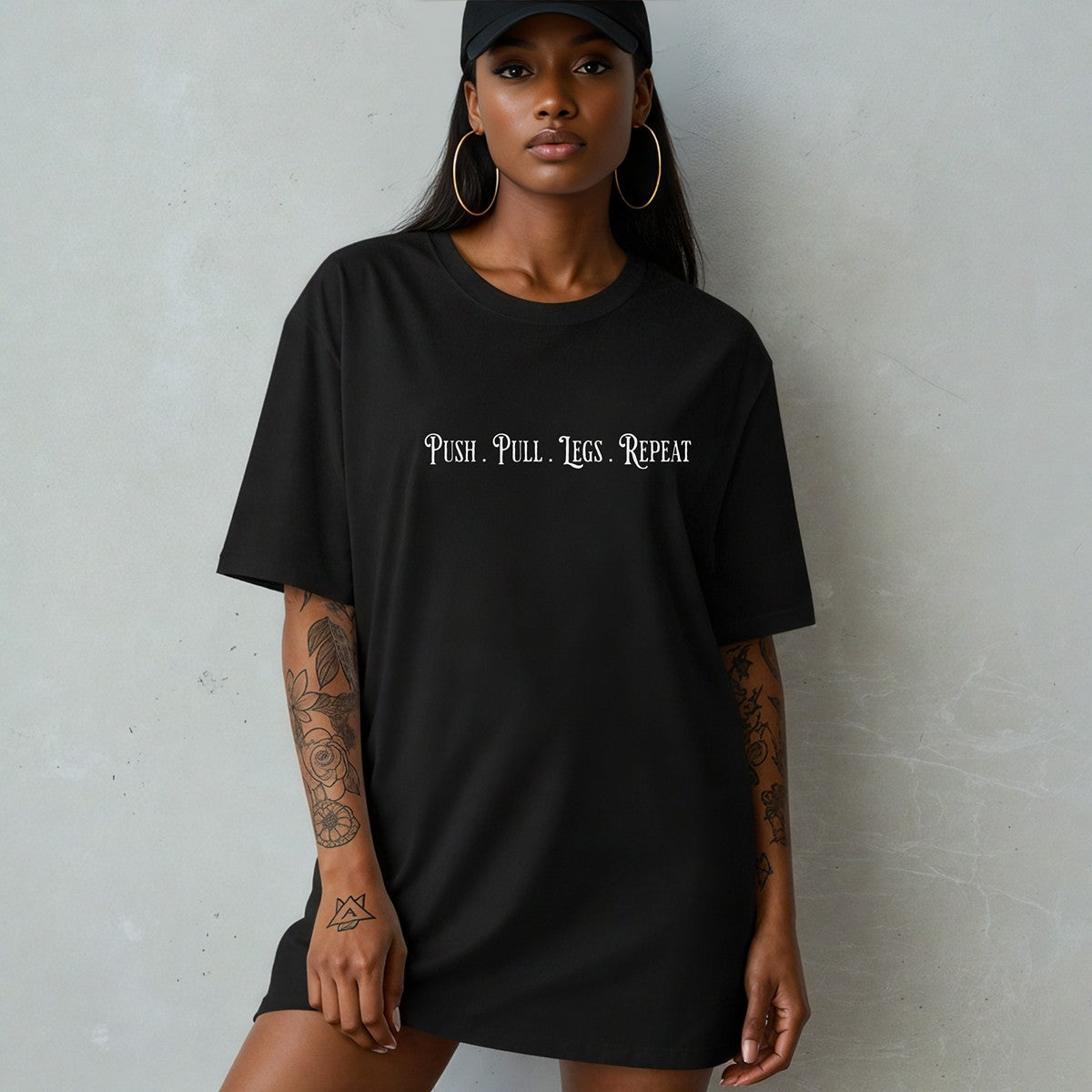 Push Pull Legs Repeat Premium Organic Cotton T-Shirt