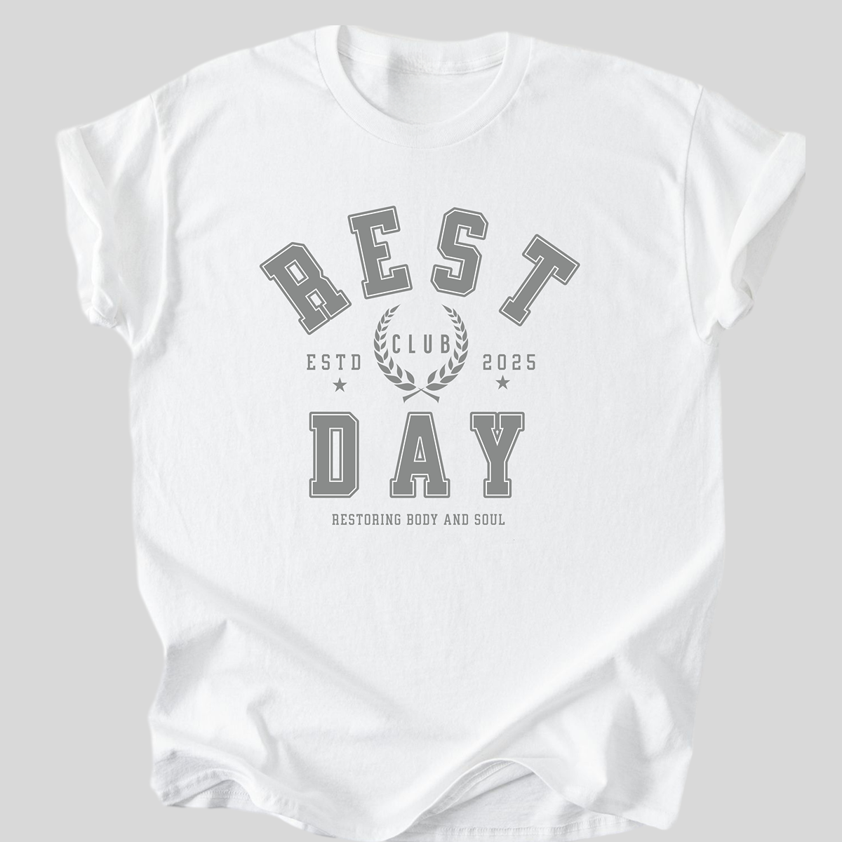 Rest Day Premium Organic Cotton T Shirt