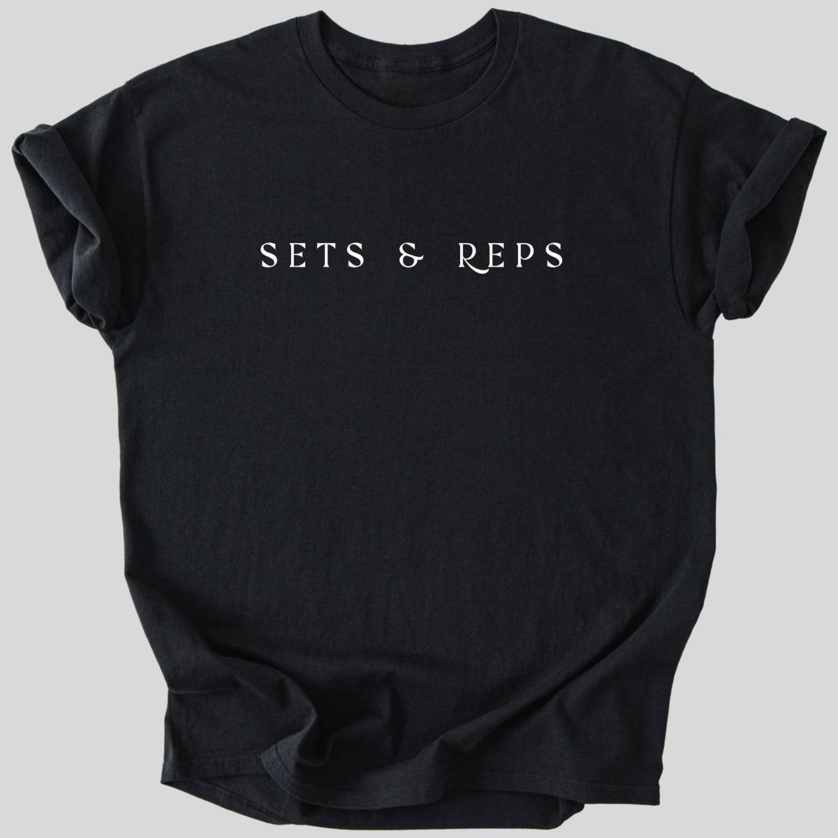 Sets and Reps Premium Cotton T-Shirt