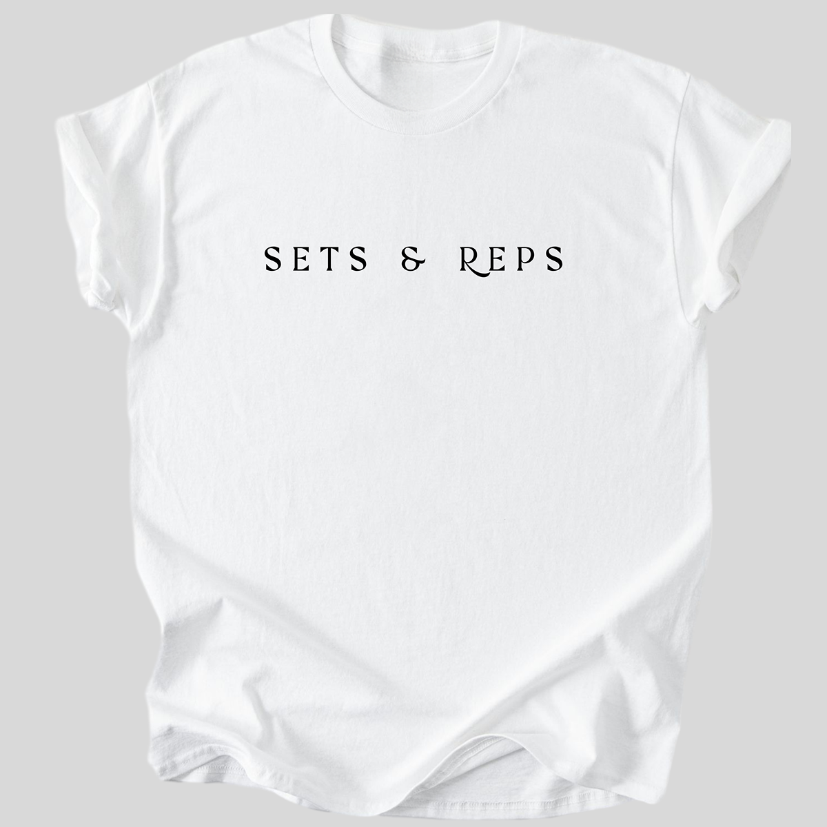 Sets and Reps Premium Cotton T-Shirt
