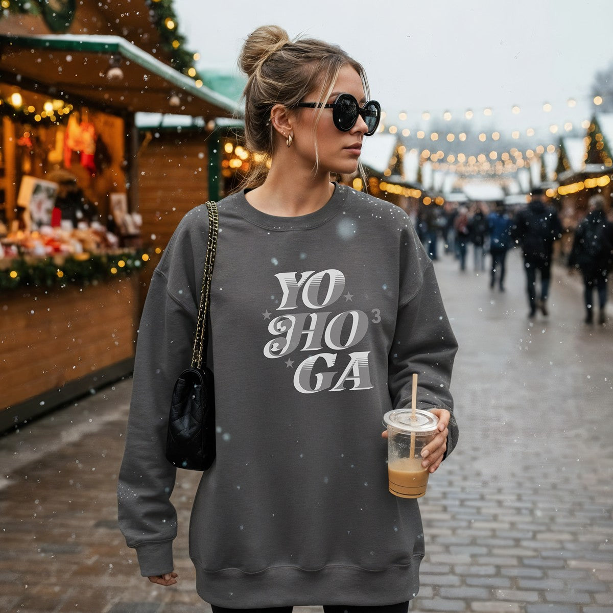 Yo Ho Ga Christmas Edition Organic Cotton Sweatshirt